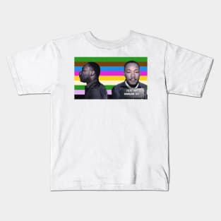 Celebrity Mug Shot: Dr. Martin Luther King Edition Kids T-Shirt